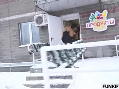 素人, フェラチオ, イく瞬間, カワイイ, 赤毛, ロシア人, 女子高生, ティーン