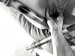 Bondage domination sadisme masochisme, Bondage, Tir de sperme, Pieds, Attachée