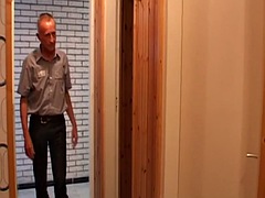 Teen babe fucks old man good