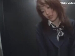 Aziatisch, Pop, Sperma in gezicht, Japaans, Buiten, Openbaar