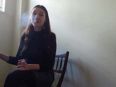 Sexy smoking, kink, smoking fetish