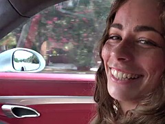 Amateur, Mamada, Coche, Pies, Fetiche, Masturbacion con pies, Pov