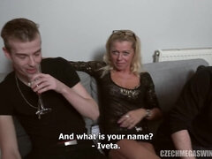 Leie, Blasen, Tschechisch, Gruppe, Hardcore, Selbstgemacht, Milf, Swingers