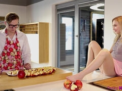 Step Sister In Law's Scorching Apple Pie - Jenny Insane