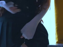 Baby sitter, Hd, Japonaise, Bureau, Élève, Professeur, Adolescente, Uniforme