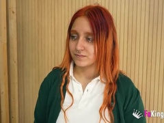 18-Year-Old Redhead Natalyy Hot Fucks in Doggy Style - Amateur Teen Wants to Be a Porn Actress