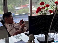 NamiQseiiins Housewife Wife Walks Into Office And Fucks Secretary