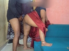 叔母, デカ尻, イく瞬間, 自家製, インド人, キッチン, 淫乱熟女, 義母