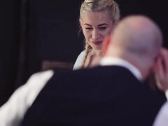 Anal, Cul, Blonde, Sucer une bite, Hard, Hd, Chatte, Plan cul à trois