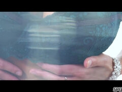 デカパイ, フェラチオ, 口内発射, チン, 手コキする, 母乳, ハメ撮り, オッパイの