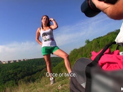 Amateur, Nana, Petite amie, Branlette thaïlandaise, De plein air, Pov, Réalité, Pute