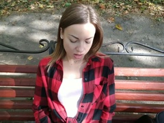 Frau, Hd, Masturbation, Orgasmus, Öffentlich, Russisch, Solo, Spielzeuge