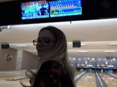 Blonde, Exhib, Petite amie, Masturbation, Petite femme, Pov, Chatte, Maigrichonne