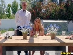 Anal, Rubia, Mamada, Vestidas, Juegos, Cocina, Desnudo, Coño