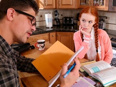 Спальня, Большой член, В одежде, Куколка, Крошечные, Рыжие, Бритые, Молоденькие