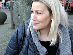 Blondine, Deutsch, Masturbation, Milf, Im freien, Spielzeuge, Vibrator, Spanner