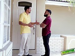 Sofie Reyez wraps her mouth around a mature cock!