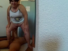 He dances sexy bachata and gets ultra-kinky with a golden shower on her