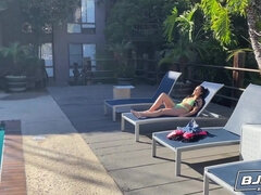 Wicked coquette Violet rimjob porn clip