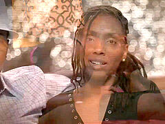 素人, 黒人, カップル, 黒人, 現実, 三人