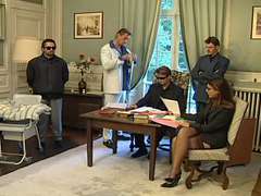 Double penetration, French, Secretary