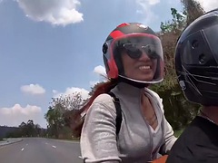 Amateur, Asiático, Verga grande, Novia, Pov, Montar, Chupando, Tailandés