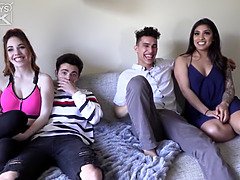 Amateur, Anal, Sucer une bite, Brunette brune, Embrassement, Masturbation, Adolescente, Vierge
