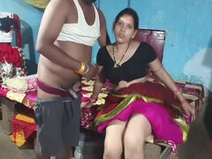Hot Bengali Housewife Sona Bhabhi Saree Removal and Boob Sucking in Village Fuck