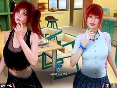 Tridimensionnel, Jeux, Rousse roux, Adolescente