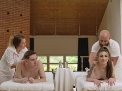 アナル, デカチン, フェラチオ, 茶髪の, 浮気者, Hd, マッサージ, オマンコ