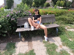 Tetas grandes, Despelote, Mamá, Tetas naturales, Al aire libre, Ruso, Solo, Juguetes