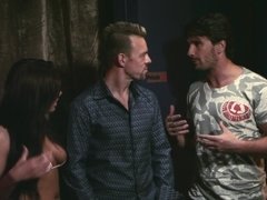 Hot brunette has a wild sex with passionate bloke