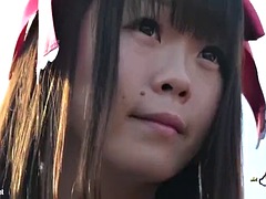 素人, アジア人, ラティーナ, スカートのぞき