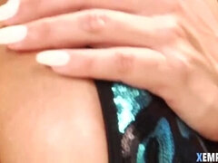 Nina Kayy Takes Monster Cock in Her Big Ass - Anal, Blowjob, and Cum Swallowing