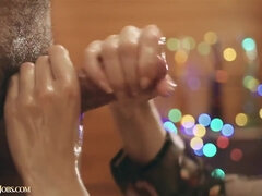 ブロンド, イマラチオ, チン, 手コキする, Hd, 乳首, オーガズム, オッパイの