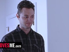 Chloe Cherry and her step siblings get naughty and take a facial in full movie