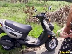 お尻, デカチン, フェラチオ, 爸, ドレス, ガリガリ, ティーン, オッパイの