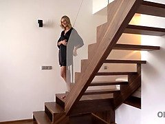 Amateur, Anal, Cul, Beauté, Blonde, Plantureuse, Masturbation, Adolescente