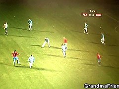 70 years old bitch lost bet and gets fucked