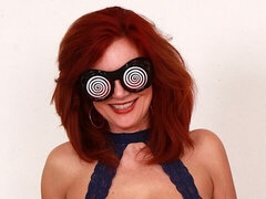 デカ尻, デカチン, デカパイ, フェラチオ, バック, 淫乱熟女, 赤毛, ショートヘア