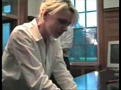 Blonde, Secrétaire, Rétro ancien