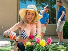 お尻, ブロンド, フェラチオ, チン, バック, 母, ハメ撮り, オマンコ