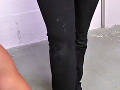 Pijpbeurt, Rondborstig, Sperma shot, Sperma in gezicht, Groepseks, Groep, Pornster