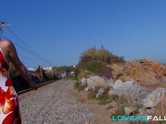 18 años, Beso negro, Chica, Corridas, Corridas faciales, Fetiche, Sexo duro, Al aire libre