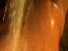 エロティック, インド人, 乳首, ソフトコア, 一人