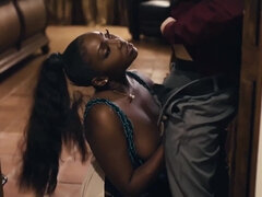 Mooie dikke vrouwen, Grote kont, Grote mammen, Pijpbeurt, Zwart, Interraciaal