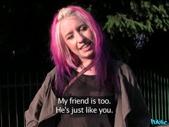 Public Agent - USA Bitch Talks Dirty As She Fucks 1