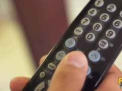 Nana, Gros seins, Sucer une bite, Couple, Gorge profonde, Queue, Lingerie, Nénés