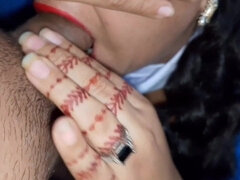 Indian Stepsister Surprises Her Stepbrother By Wearing A School Uniform - Cumshot