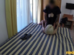 Amateur, Rubia, Mamada, Estilo perrito, Lamidas, Pov, Coño, Uniforme